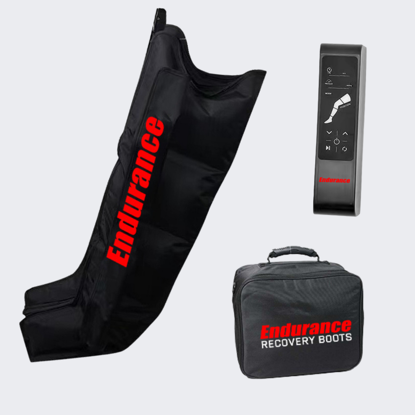 Endurance Active Recovery Boots with remote and bag